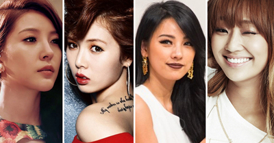 7 Artis Cantik Korea yang Bertato | www.infospesial.net