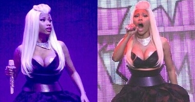 Salah Baju Manggung, Puting Nicki Minaj Mencuat Keluar!