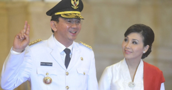 foto veronica dan ahok Tan DKI Pelantikan Veronica Gubernur Pesona Istri Ahok, Jakarta Saat