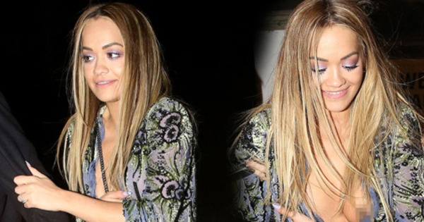 Gaun Terlalu Terbuka Payudara Rita Ora Terekspos Lagi